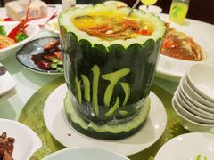 海鲜冬瓜盅-金时代顺风大酒店(爱琴海购物中心店)