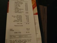 账单-db Bistro & Oyster Bar by Daniel Boulud(滨海湾金沙店)