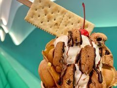 趣多多牛奶雪糕鸡蛋仔芭菲-CHOCHENG&CO.(欢乐海岸店)