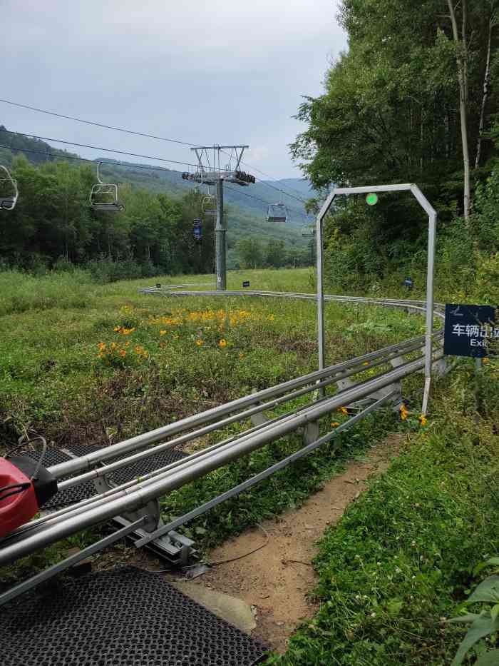 万达度假区征西滑道"征西滑道是三次来到万达长白山国际度假区的.