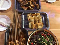 -老兰家传统烧烤炒菜泡馍(小南门店)