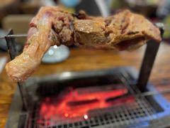 烤羊腿-柿子树炭烤羊腿(金台路店)