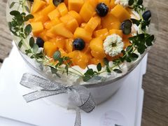 芒着可爱动物奶油森系水果蛋糕-艾加柒克蛋糕茶歇甜品台(春熙路店)