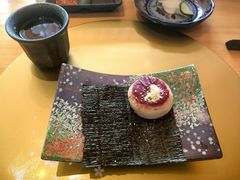 烤年糕配紫菜-鮨冠OMAKASE食べ放题(北京首店)