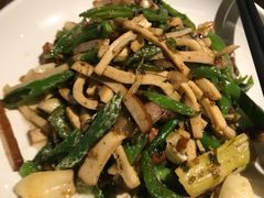 倒笃菜尖椒炒笋干-老头儿油爆虾(星光一期店)