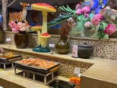 自助取餐区-芭菲盛宴·环球美食(锦城万达广场店)