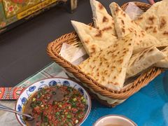 锡伯大饼-一个勺子新疆锡伯主题私房菜(红墙巷49号院店)