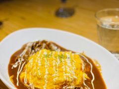 日式肉汁安格斯牛肉片蛋包饭-Ufufu cafe(天神巷店)