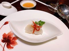 北极贝配酸辣藕片-杭州西子湖四季酒店·金沙厅