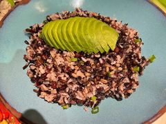 牛油果养生牛肝菌烩饭-艺术食堂(创意料理)