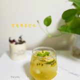 一学就会的百香果苏打水来啦