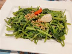 秘制虾酱炒空心菜-帕蓝·暹罗料理(曲阳店)
