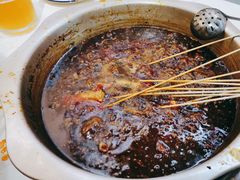 红汤锅底-李记称盘牛杂串串(广厦店)
