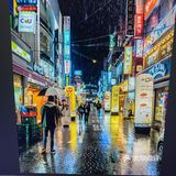 最近在学photoshop，配色的技巧，看着老师做会