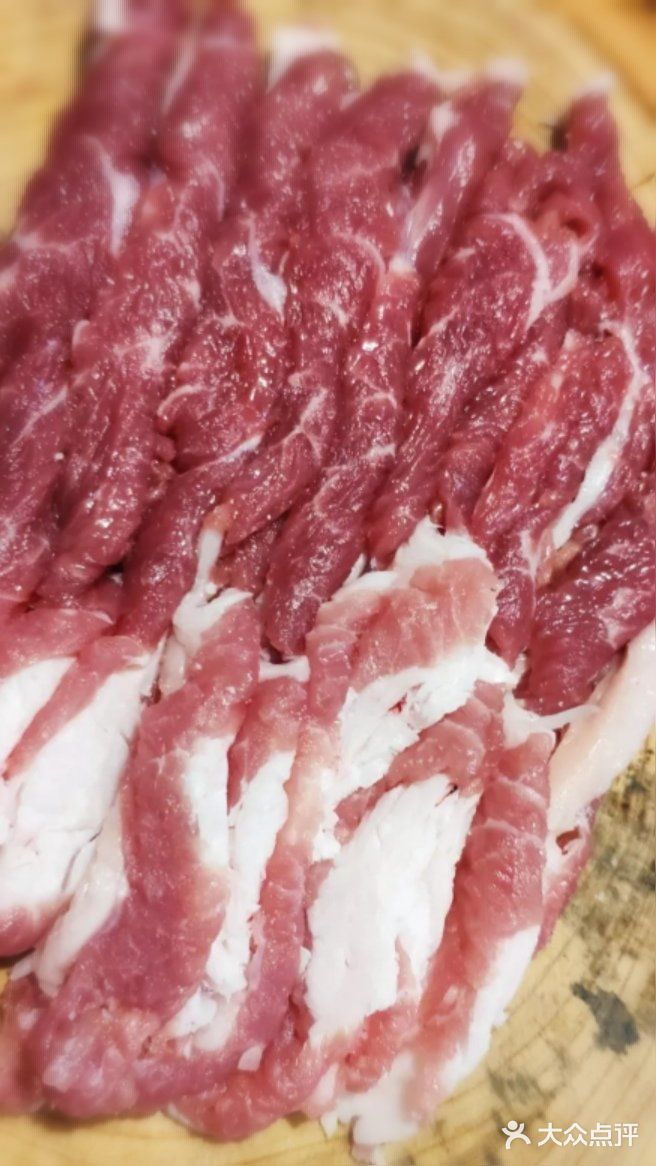 奇门涮肉坊·羊蝎子·烧烤(簋街总店)手切鲜羊肉图片