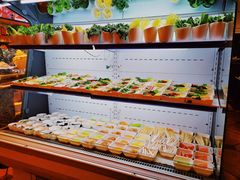 面包甜点陈列柜-吉布鲁牛排海鲜自助(温江合生汇店)