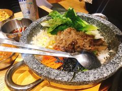 石锅牛肉拌饭-姜虎东白丁烤肉(苏州中心店)