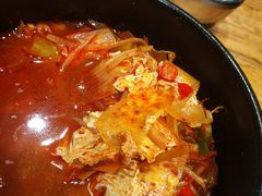 辣牛肉粉丝汤-姜虎东白丁烤肉(虹桥天地店)