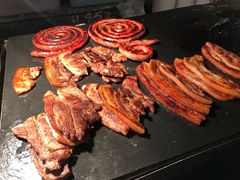 -原住民美食石板烤肉山猪肉