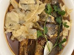 松花湖鱼头泡饼-便宜坊烤鸭店(科创店)