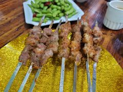 烤羊肉串-清真新疆叶尔羌烤肉店(新香洲店)