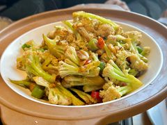 农家小炒菜花-丹江渔村(龙旗店)