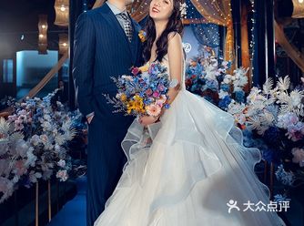 星空婚礼给你满目星辰的蔚蓝西服