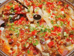 剁椒鱼头-笨笨甲甲鱼坊(蓝堡湾店)