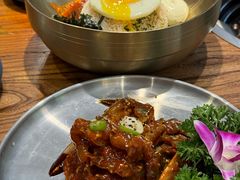 -明洞阿姨·韩式酱蟹烤肉·创意料理(三元桥店)