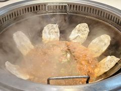 地锅贴饼-地锅公社·现炒地锅鸡·地锅鱼·夜宵(罗锦路店)