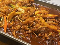 蔬菜烤牛肉-韩仁阁米肠汤饭(韩乐坊店)