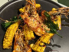惹味胡椒虾配烤玉米-CHILLAX轻乐时(侨建·Hi City店)