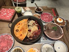 手工现炒牛油锅-袁山山重庆火锅(丈八北路店)