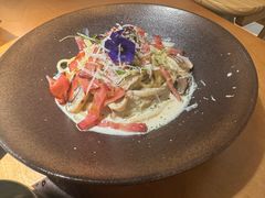 黑松露奶油培根意面-The Good Place好地方·Brunch·coffee(国贸店)
