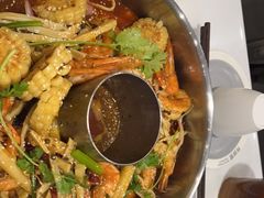 -秋波里爆蛋豆腐虾·清真(开元万达店)