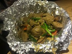 沙姜焗手打牛肉丸-潮粥荟·潮汕砂锅粥(朝阳大悦城店)