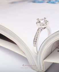 -JKHappiness培育钻石钻戒婚戒定制(天河国贸店)
