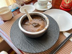 葱香野米海参捞饭-民族饭店-四季餐厅
