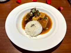澳洲雪花牛肉烧萝卜配米饭-王府井文华东方酒店-紫膳餐厅