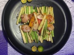 芦笋炒澳带-墨宴(西洋湖店)