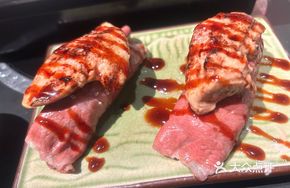 M6 Wagyu + A-Grade Foie Gras Sushi