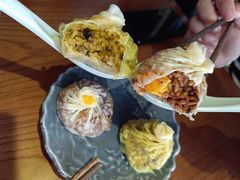 纸皮烧麦双拼-鑫震源·苏式大虾生煎(山塘街店)