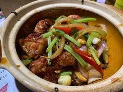 啫啫滑鸡煲-绿柠食堂(北外滩店)