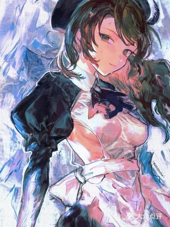 暗黑邪魅的女孩子好神秘