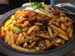 组合干锅-蓉幸会川菜(苏宁广场店)