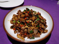 白椒炒鸡胗-湘西土菜(望京店)