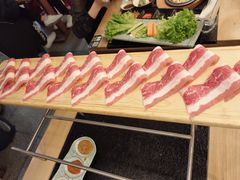 一米长盘牛五花-犟牛家·榴莲烤肉(五棵松店)