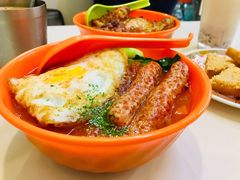 番茄薯蓉肠仔蛋面-華歡冰室-WahFoon(吉大店)