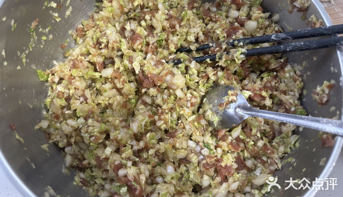 除夕的大馅饺子