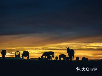 玛曲草原┊山色如梦云海绕，拾起夕阳黄昏燃